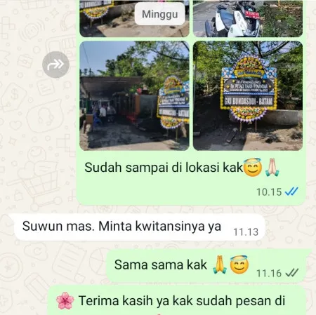 Pengiriman Papan Bunga Duka Utan Kayu Selatan