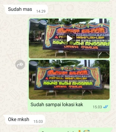 Pengiriman Papan Bunga Utan Kayu Selatan