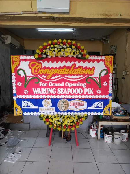 Papan Bunga Ucapan Selamat Utan Kayu Selatan